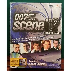 Scene It 007 Edition DVD / HD Video Game Sealed